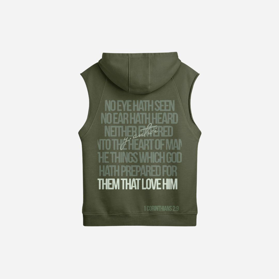 1CORINTHIANS Sleeveless Hoodie