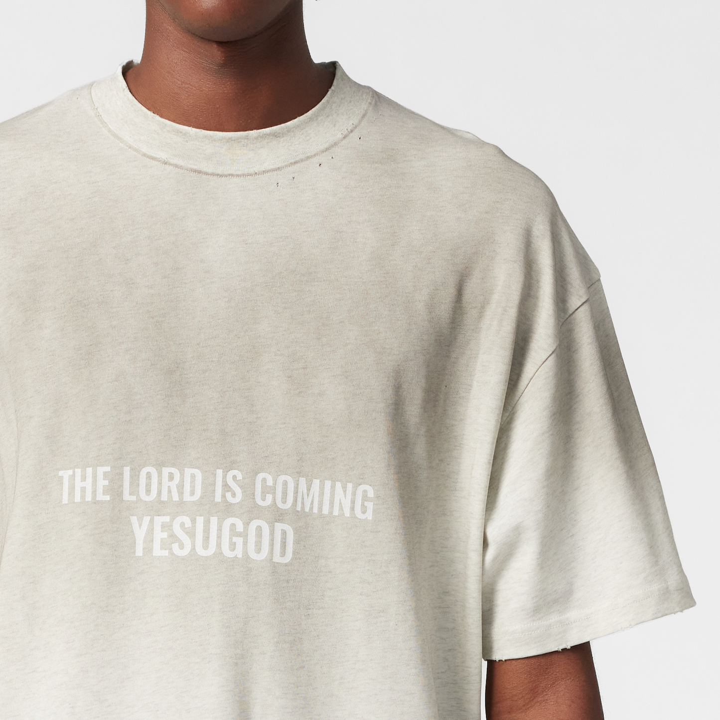 OMBRÉ GRAY Lord Is Coming Shirt