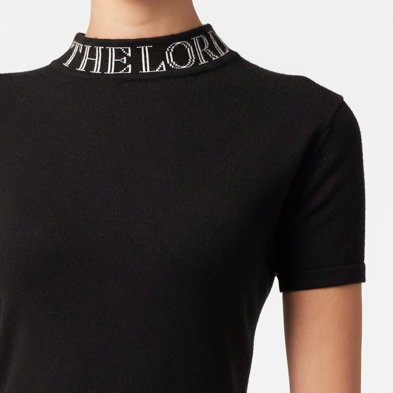 Lord Is Coming Mock Neck