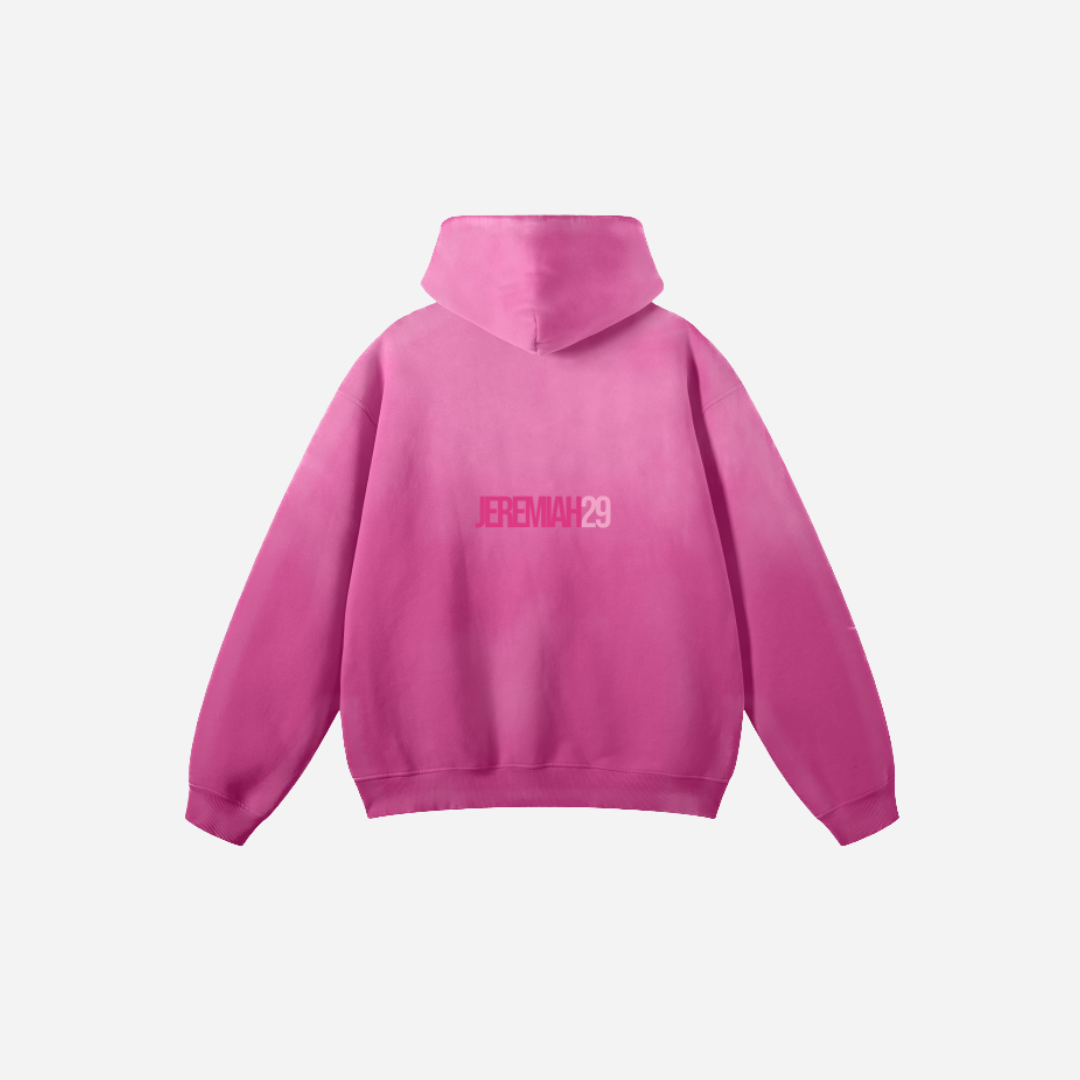 JEREMIAH29 Hoodie - Pink